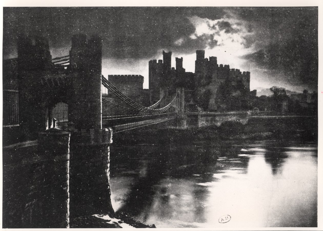 Castelo de Conway, c.1920-30 de English Photographer