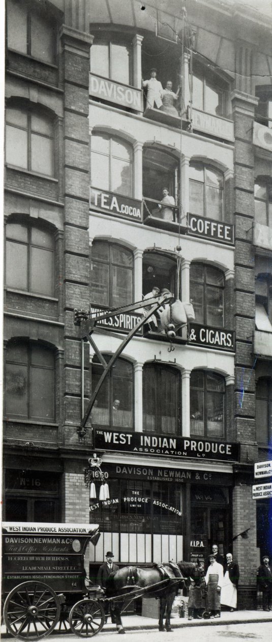 Davison Newman e co, Creechurch Lane, Londres c.1920 de English Photographer