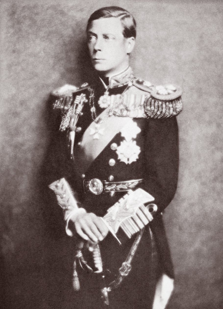 Eduardo VIII em sua ascensão, 1936 de English Photographer