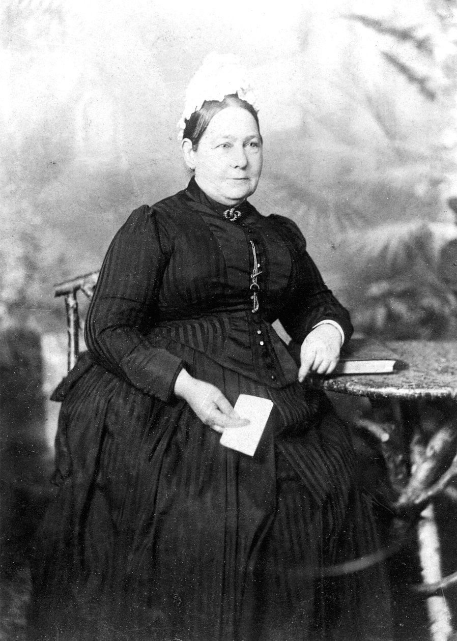 Elizabeth Ann Everest (d.1895), babá para Winston Churchill (1874-1965) de English Photographer