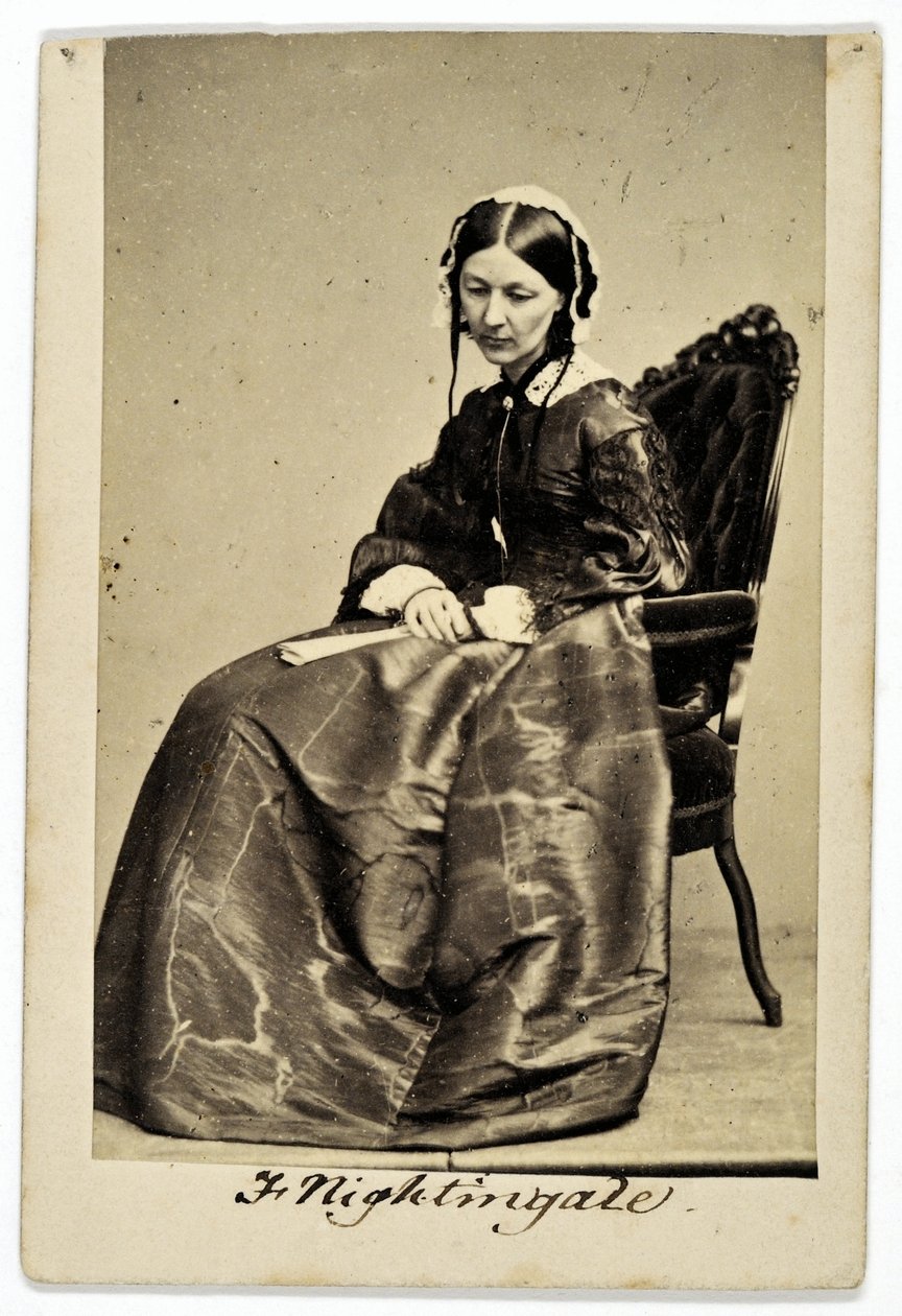 Florence Nightingale (foto sépia) de English Photographer