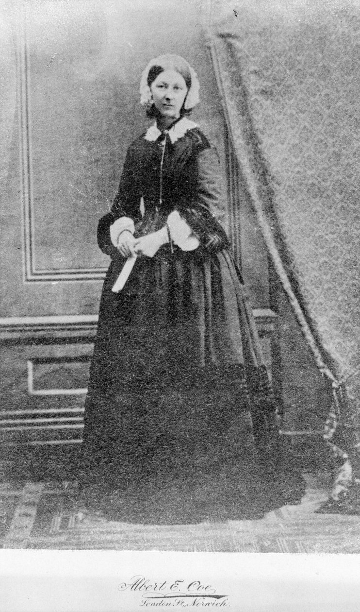 Florence Nightingale, 1856 de English Photographer