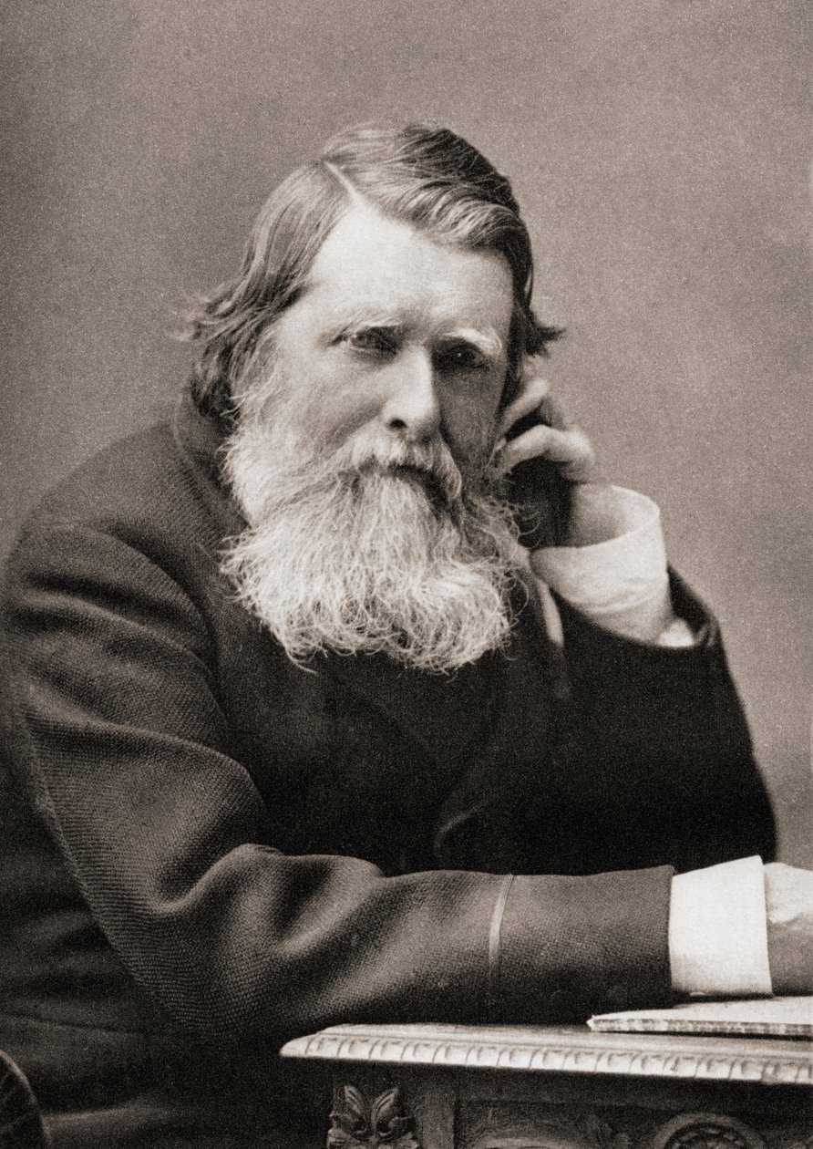 John Ruskin, de seleções dos escritos de John Ruskin, publicado em 1901 de English Photographer