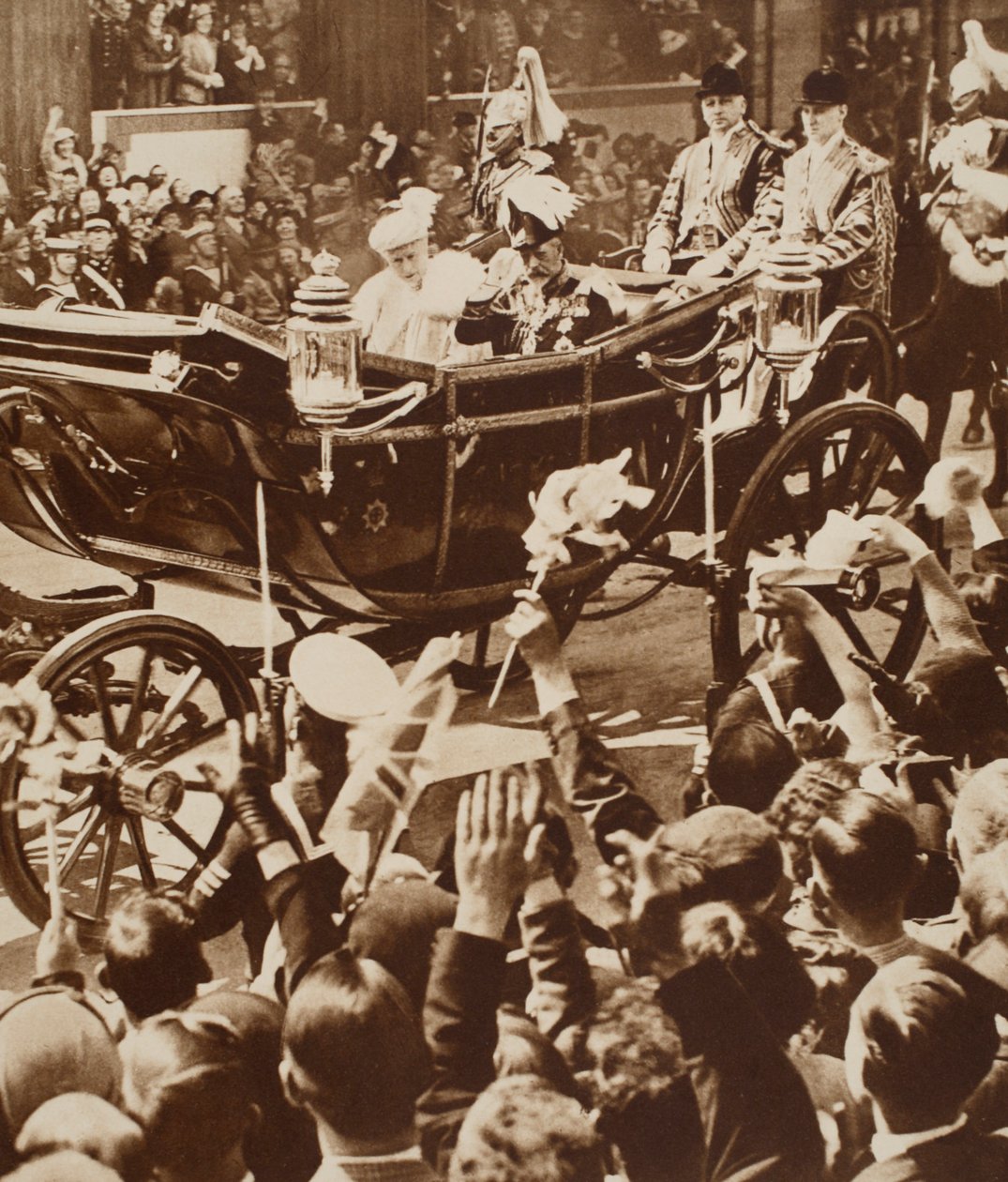 Jubileu Felicidades para o Rei e a Rainha, 1935 de English Photographer
