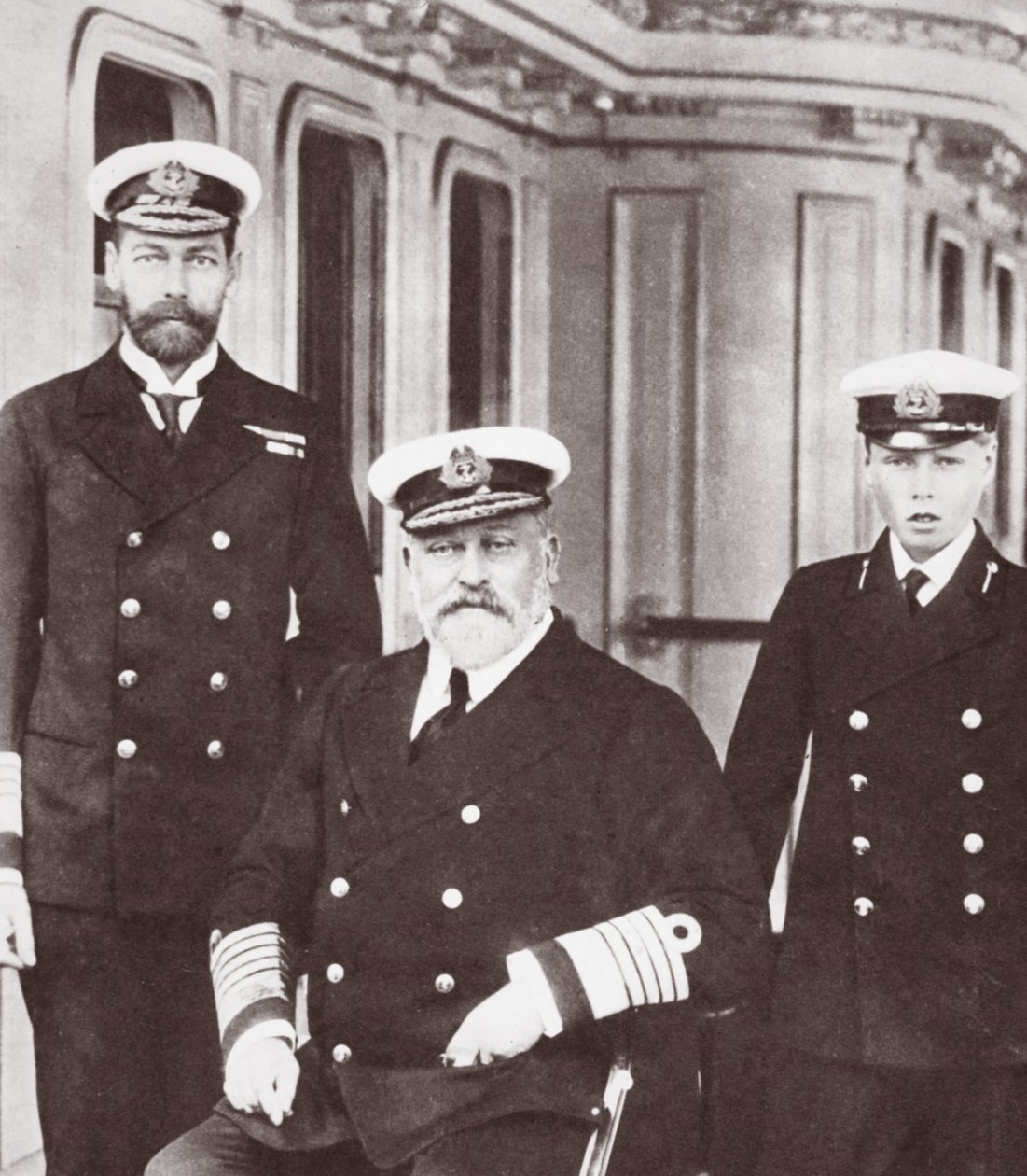 Rei Eduardo VII, almirante da frota de English Photographer
