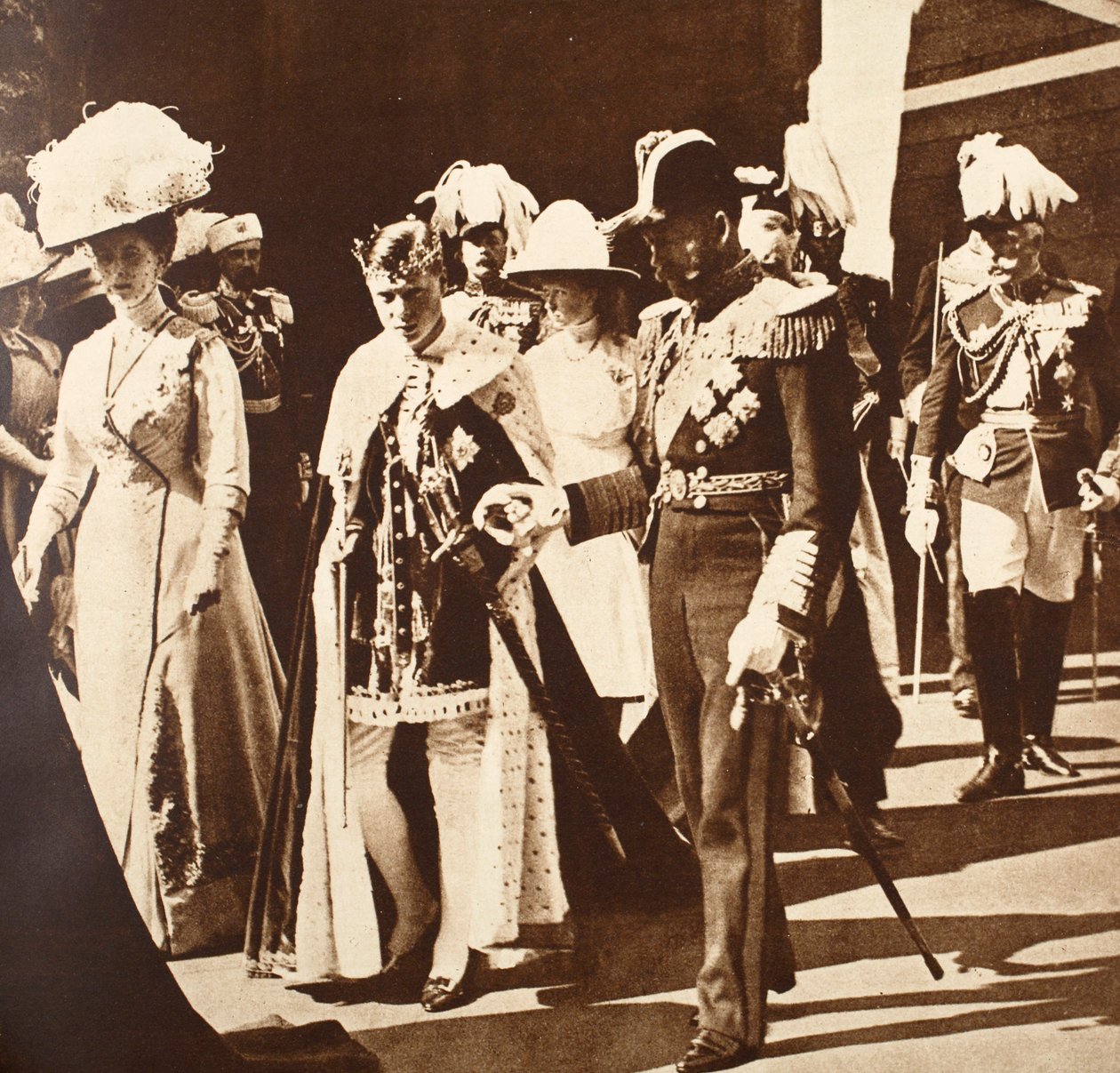 King Edward VIIIs Investidura como Príncipe de Gales, 1911 de English Photographer