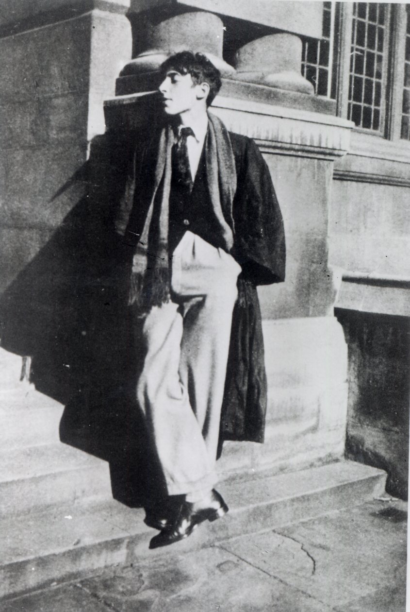 Louis MacNeice durante seu tempo em Oxford, 1926-30 de English Photographer