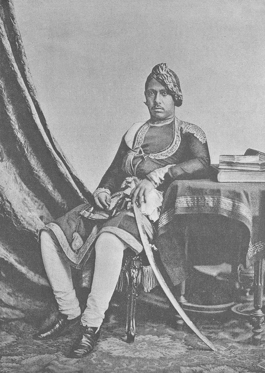 Maharaja Jashwant Singh de Bharatpur de English Photographer