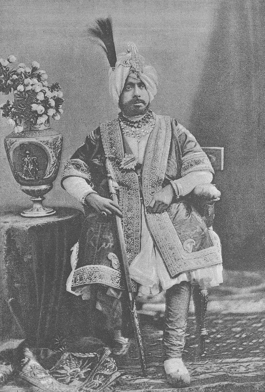 Maharaja Pratap Singhji de Jammu e Caxemira de English Photographer