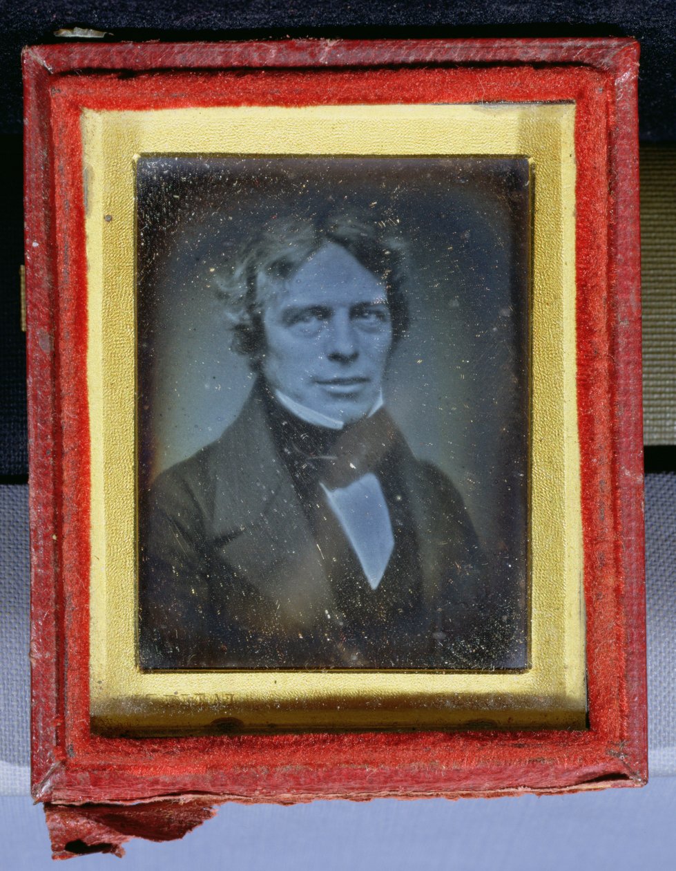 Michael Faraday (1791-1867) 1840s-50s (daguerreótipo) de English Photographer