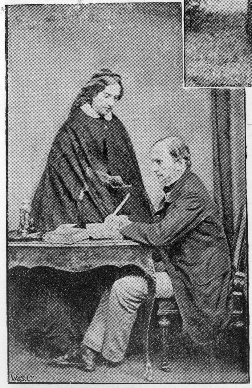 Sr. e Sra. Gladstone, c.1840 de English Photographer