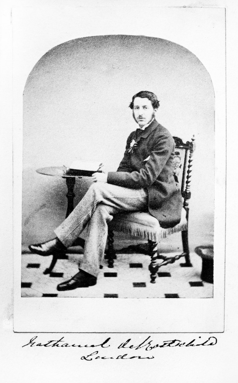 Nathaniel de Rothschild, c.1860s de English Photographer