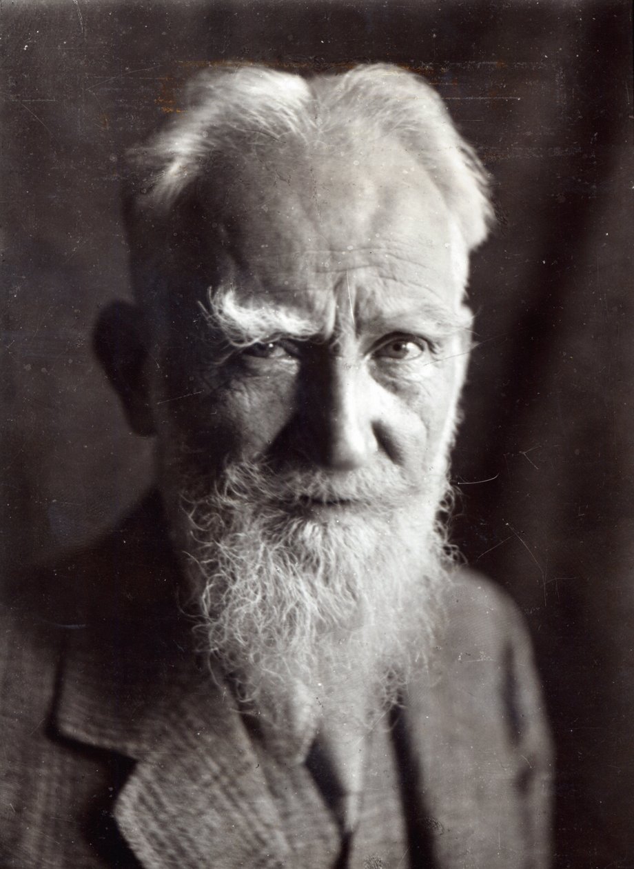 Retrato de George Bernard Shaw, fevereiro de 1933 de English Photographer