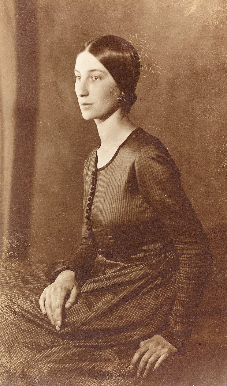 Retrato, de, Winifred, cavaleiros de English Photographer