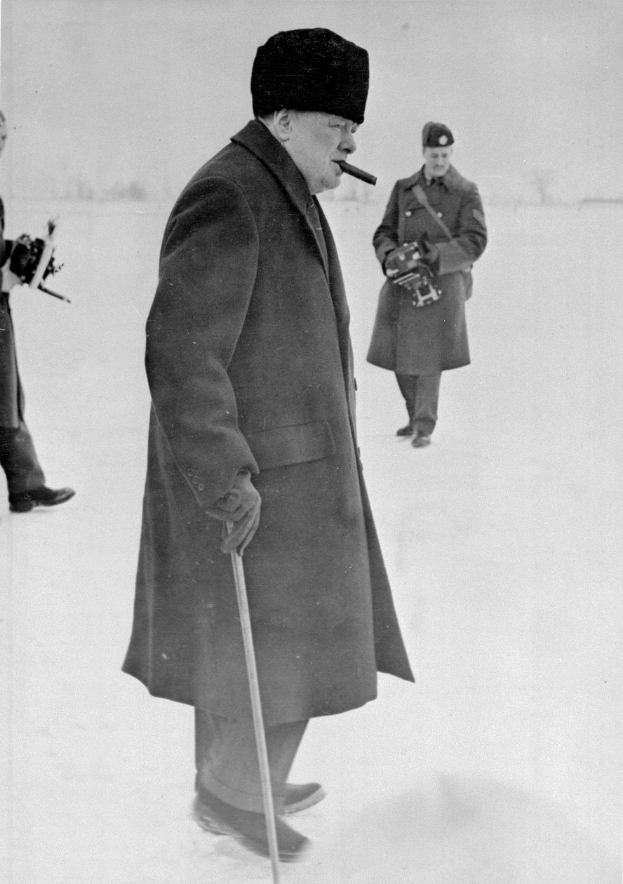 Retrato de Winston Churchill, 1942-45 de English Photographer