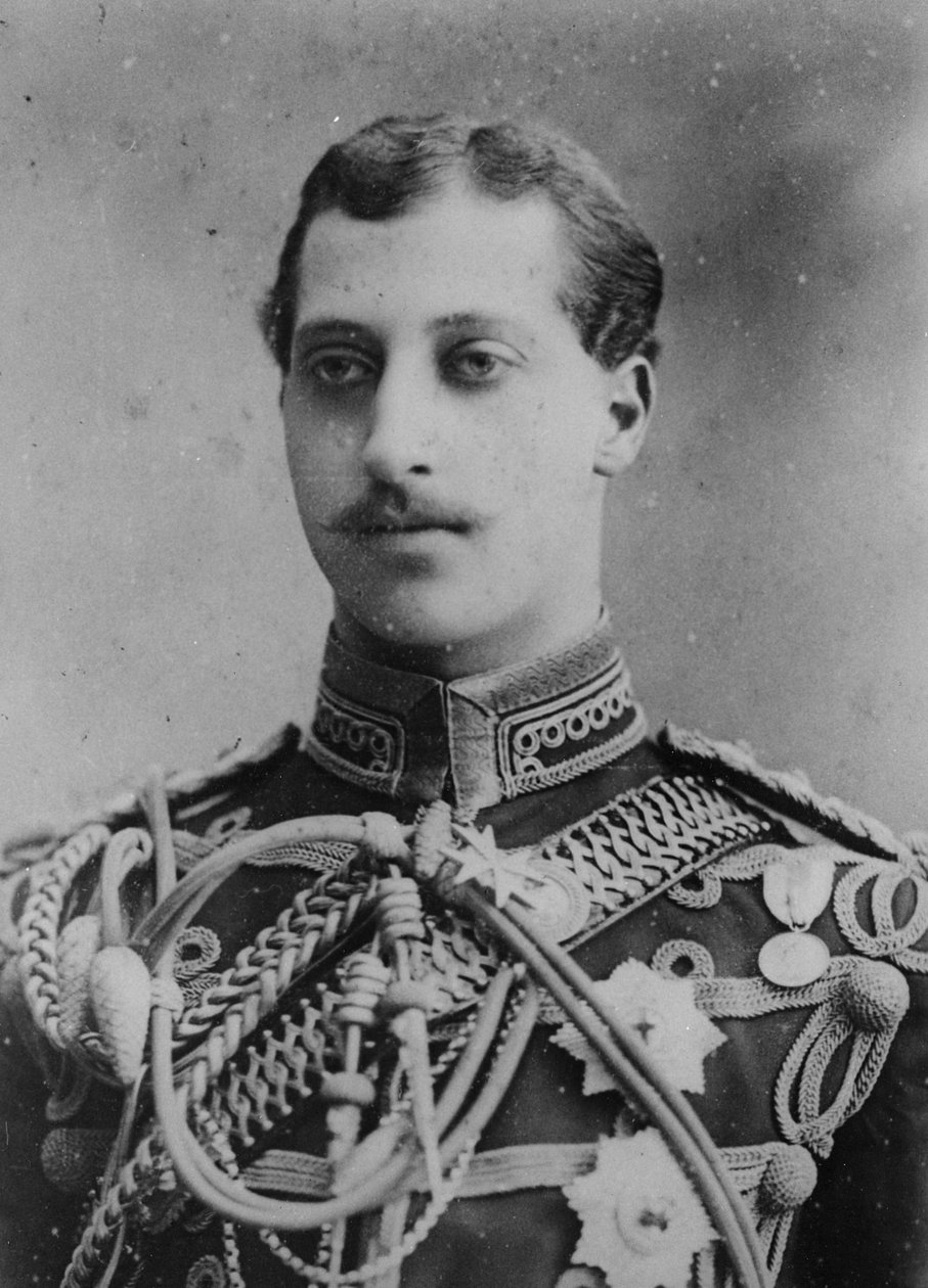 Príncipe Albert Victor, duque de Clarence e Avondale, 1885 de English Photographer