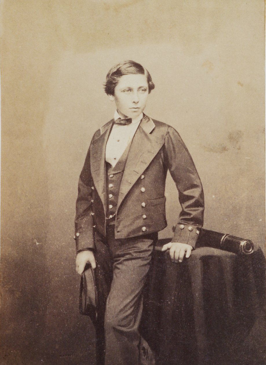 Prince Edward, mais tarde o rei Edward VII de English Photographer