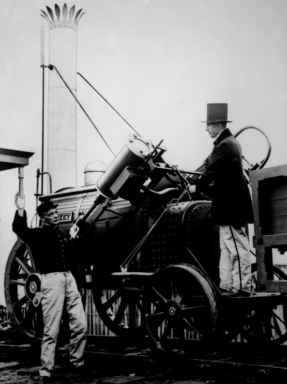 Réplica do Foguete Stephensons, 1929 de English Photographer