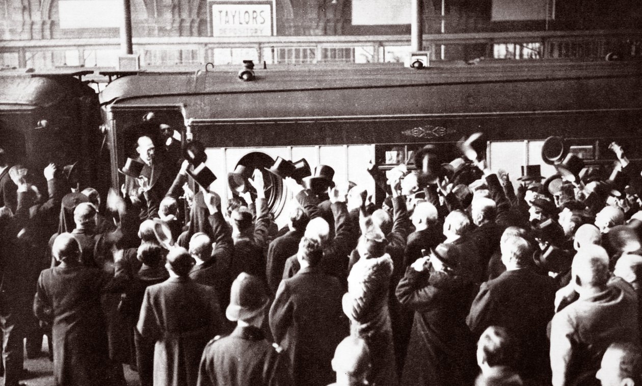Restauração da monarquia grega, novembro de 1935 de English Photographer