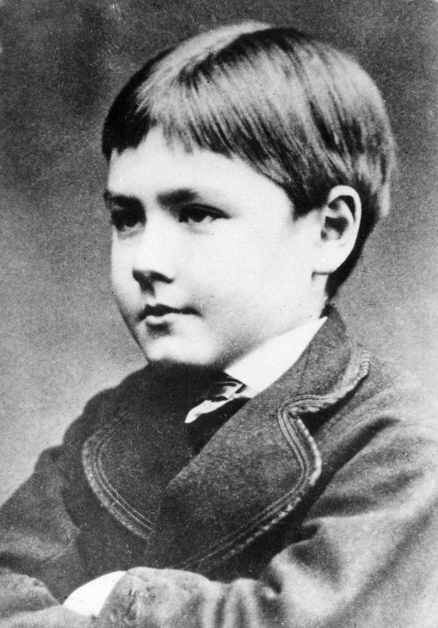 Rudyard Kipling, c.1870 de English Photographer
