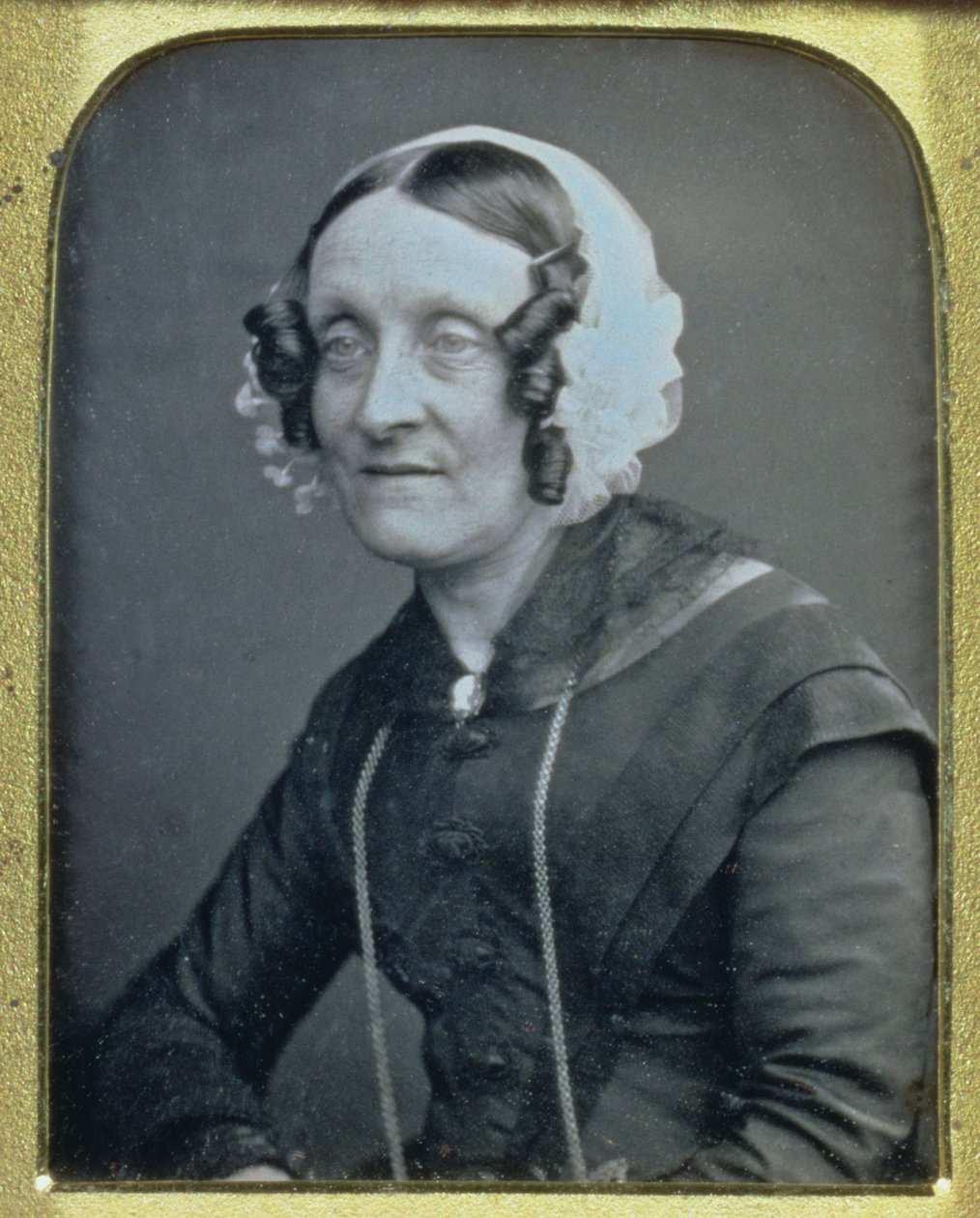Sarah Faraday, esposa de Michael Faraday (1791-1867) 1840s-50s (daguerreótipo) de English Photographer