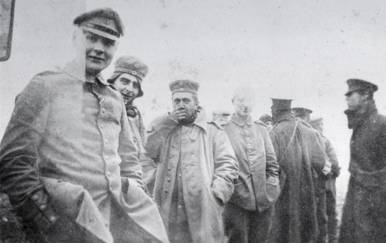 Alguns dos nossos inimigos, a trégua do dia de Natal de 1914 de English Photographer