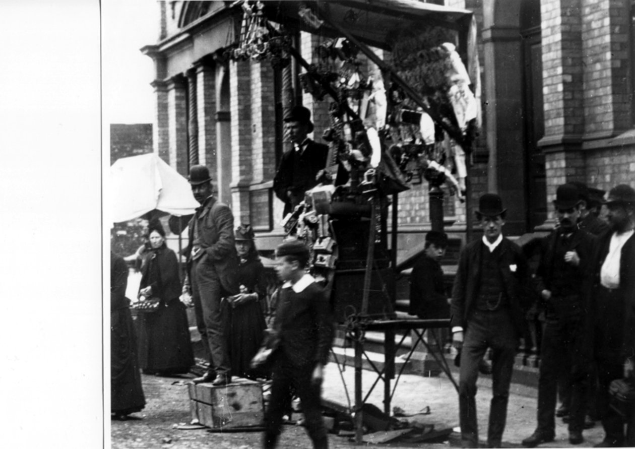 Feira de rua em Kidderminster de English Photographer