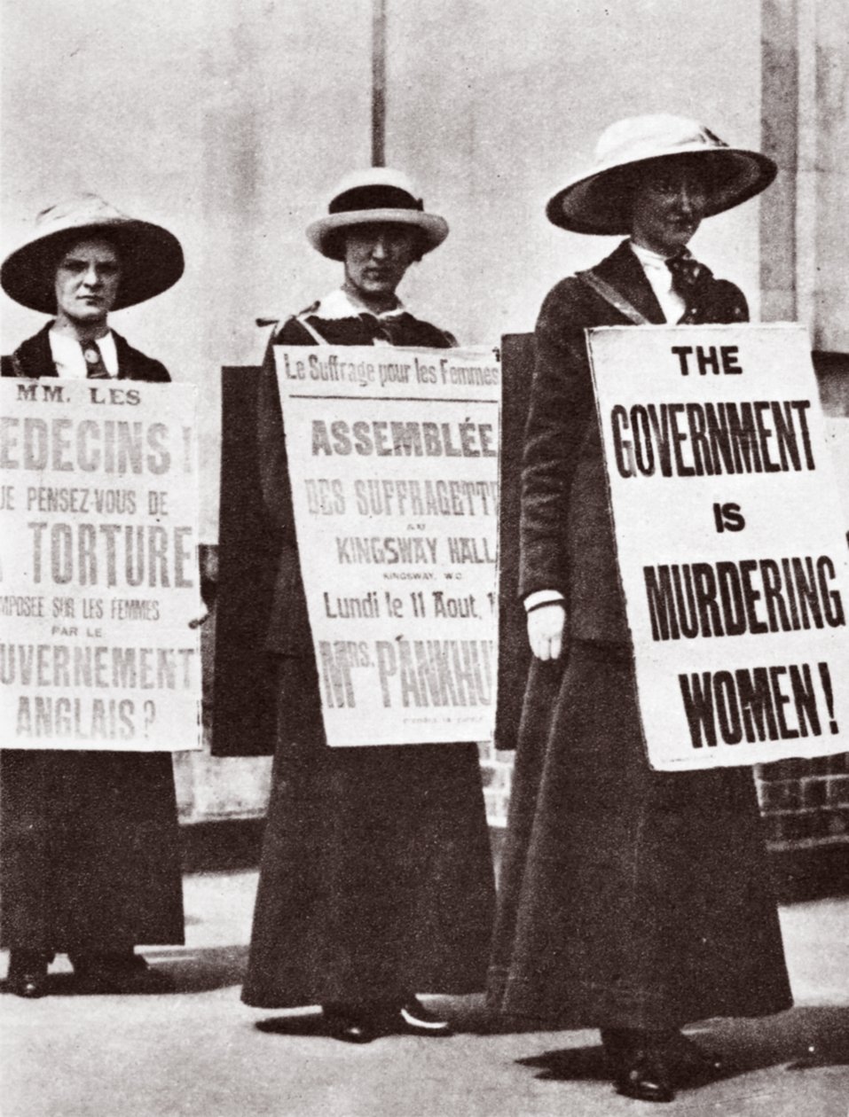 Sufragetes, 1913 de English Photographer