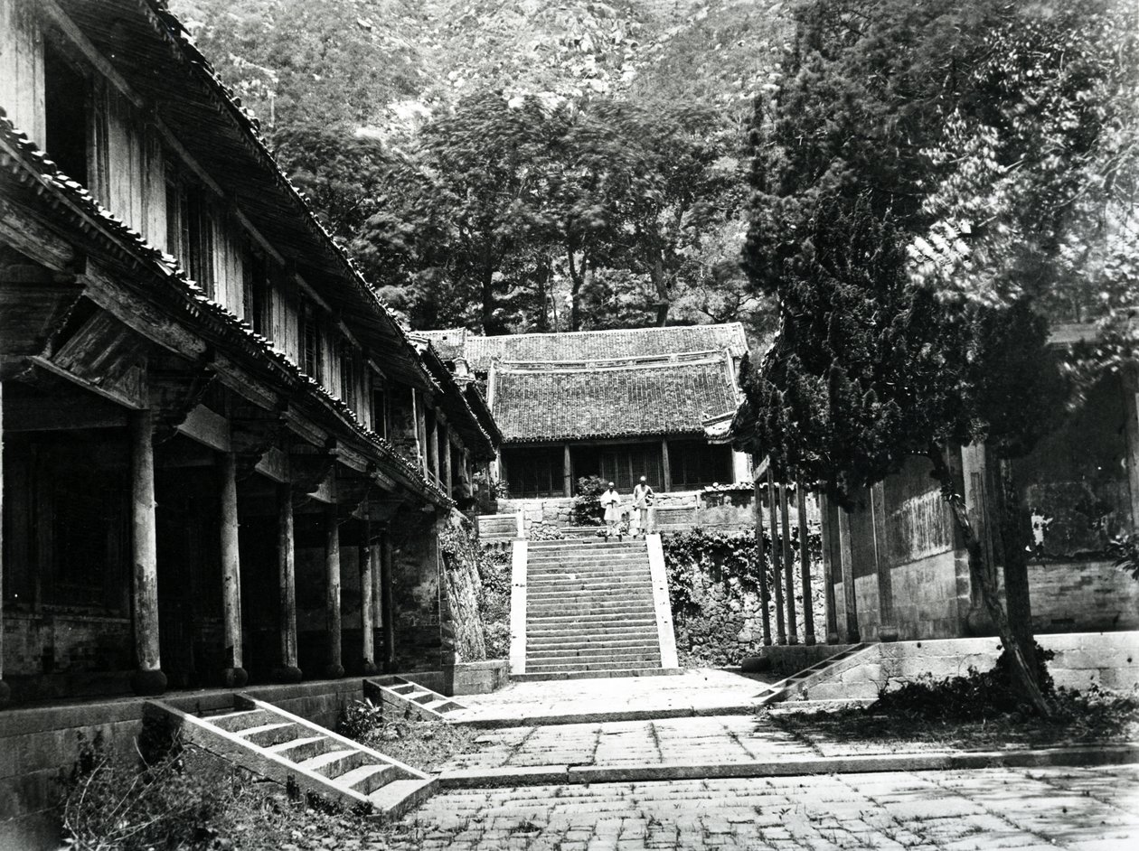 Templo de Foo-Too, Chusan, c.1870s de English Photographer