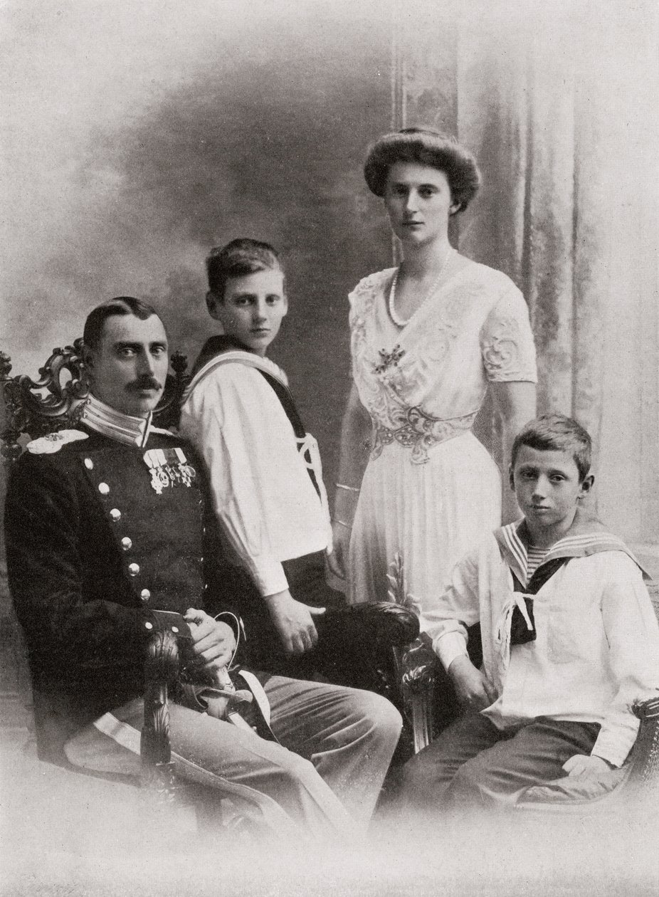 A Família Real Dinamarquesa, de &39;The Year 1912&39;, publicou Londres, 1913 de English Photographer