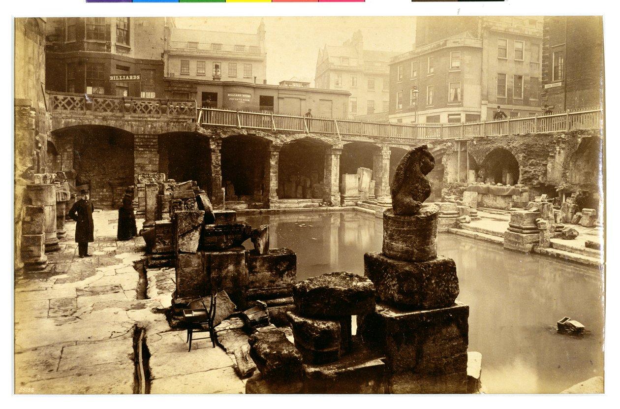 O grande banho romano, banho de English Photographer