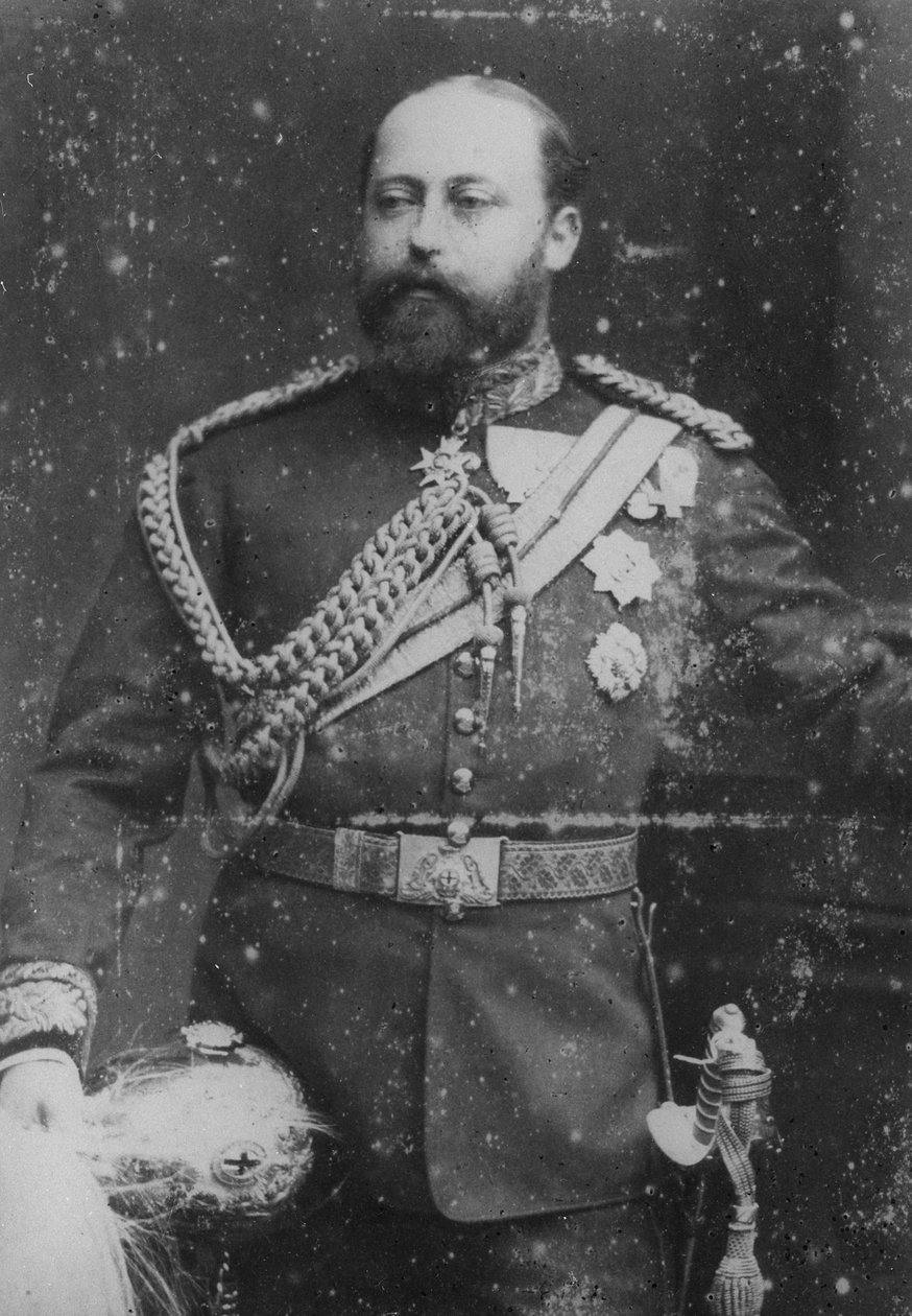 O Príncipe de Gales, 1889 de English Photographer