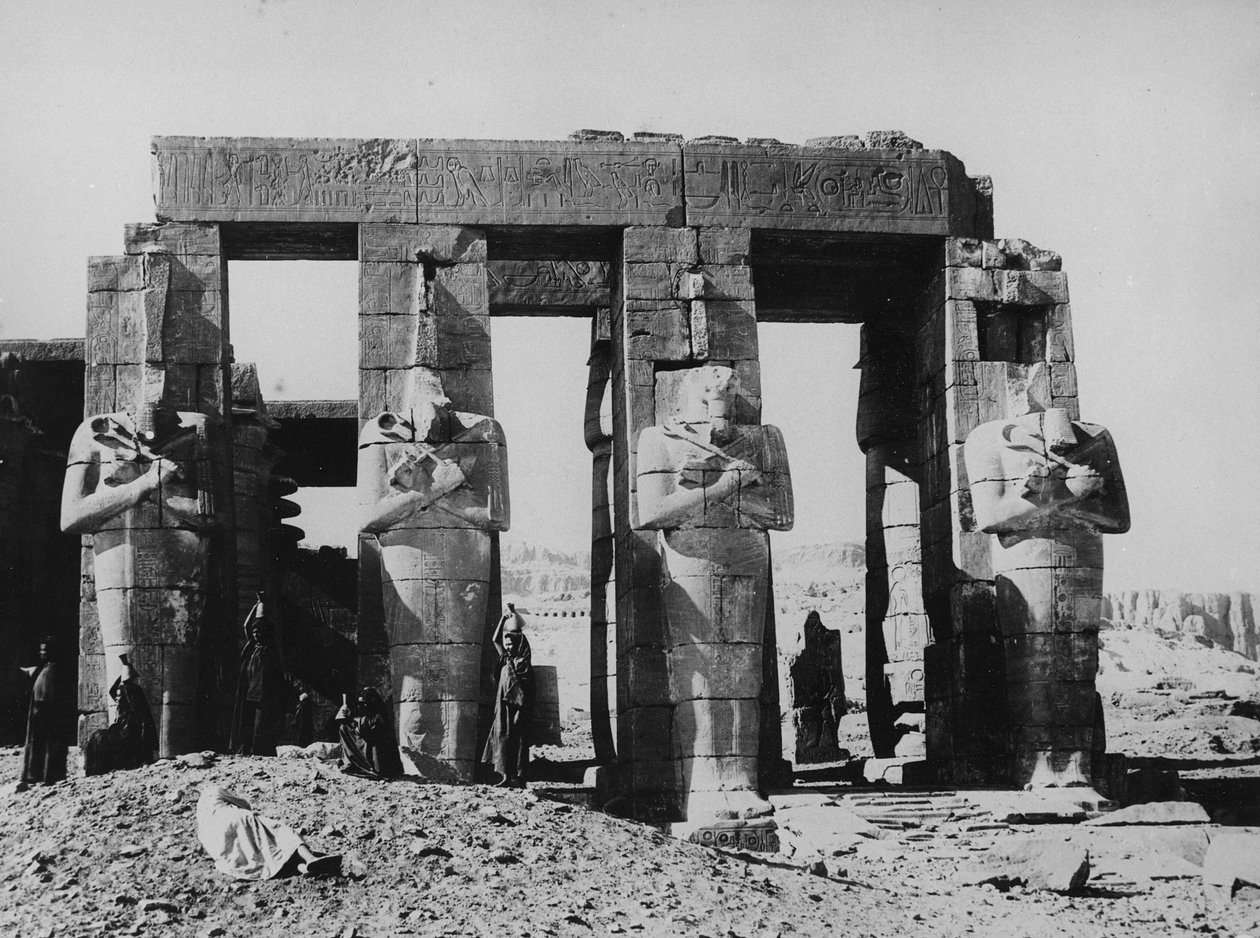 O ramesseum de English Photographer