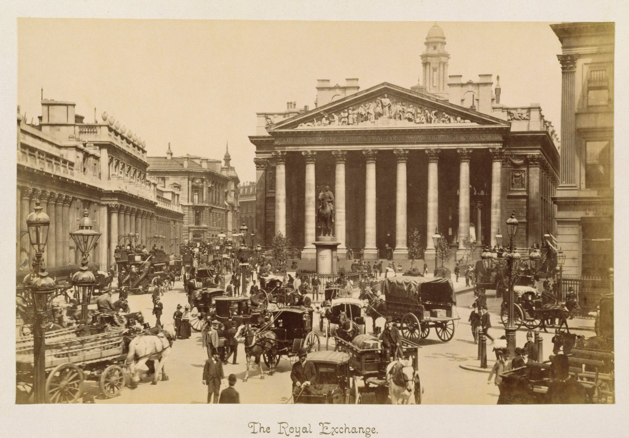O Royal Exchange (foto sépia) de English Photographer