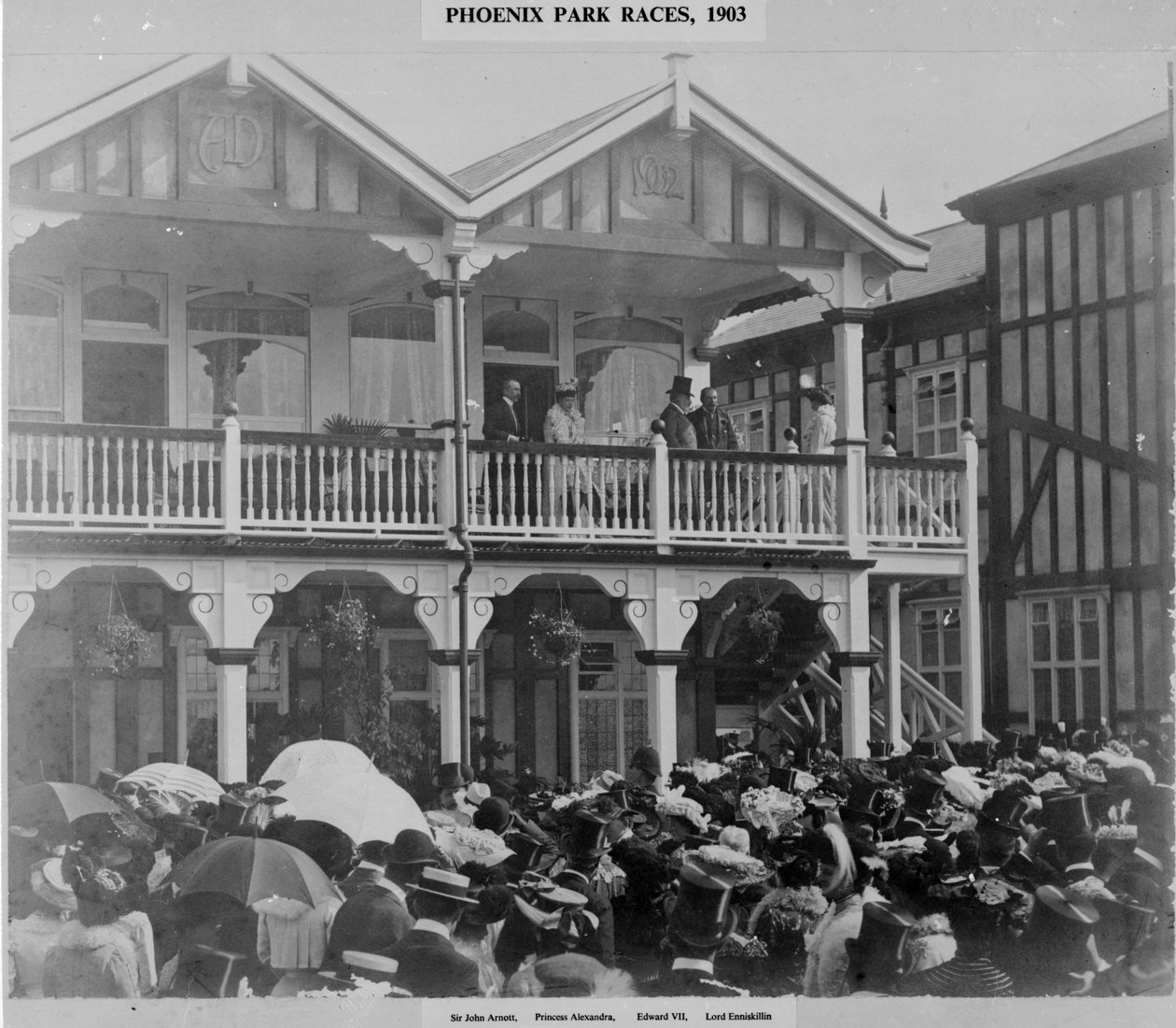 As primeiras corridas do Phoenix Park, 1903 de English Photographer