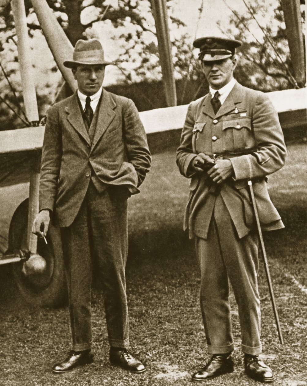 Os primeiros cavaleiros do ar (fotogravura) de English Photographer