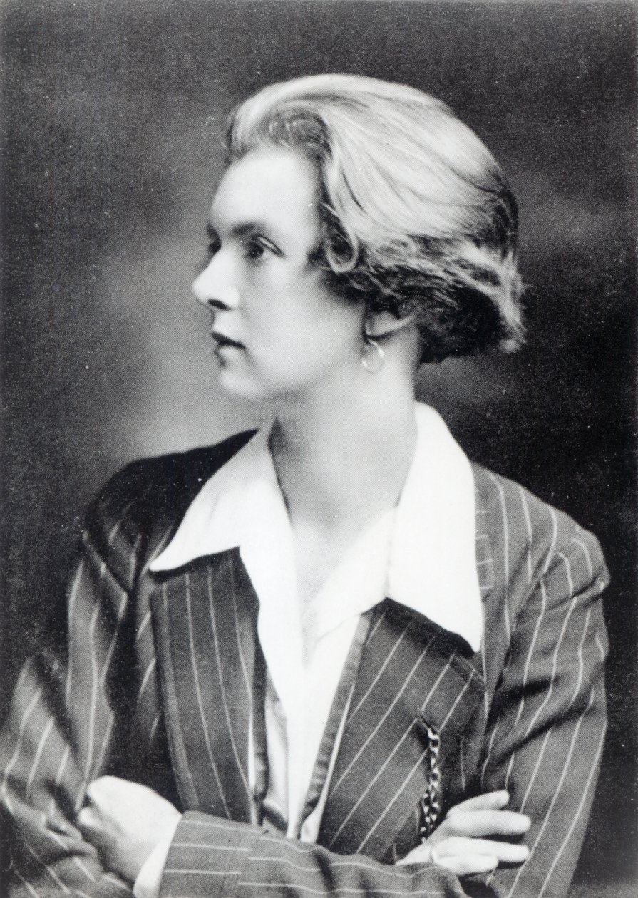 Um Vincent, Lady Troubridge, c.1915 de English Photographer