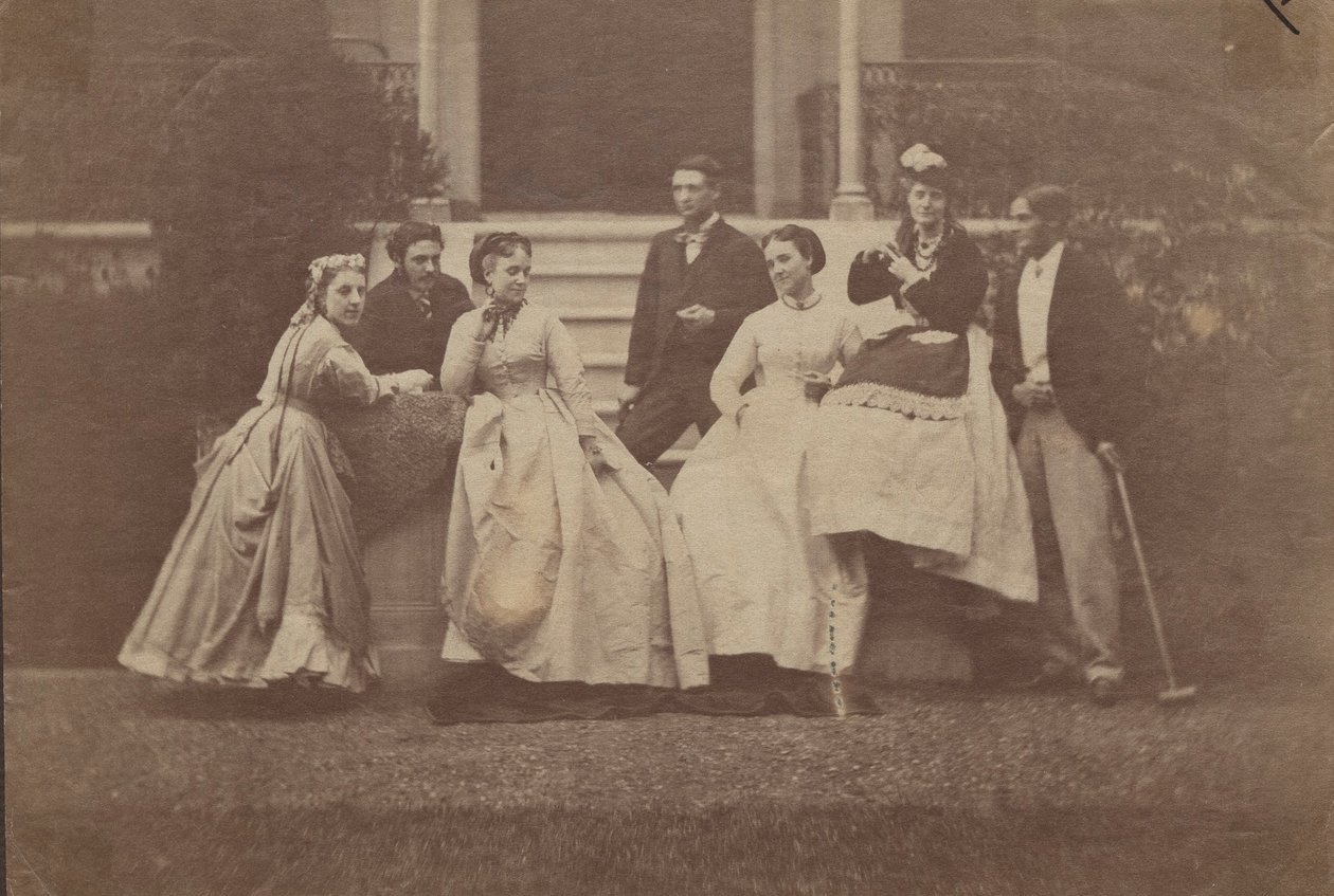 Grupo desconhecido, década de 1860 de English Photographer