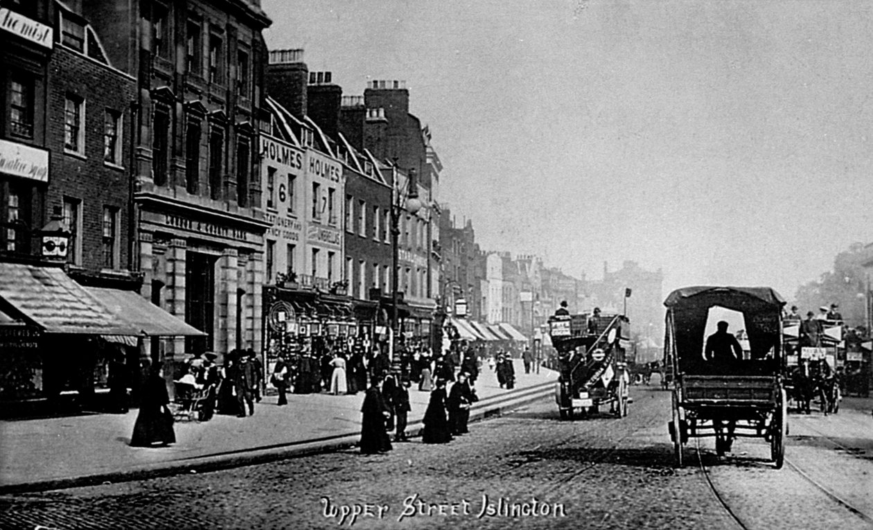 Rua superior, Islington, c.1906 de English Photographer