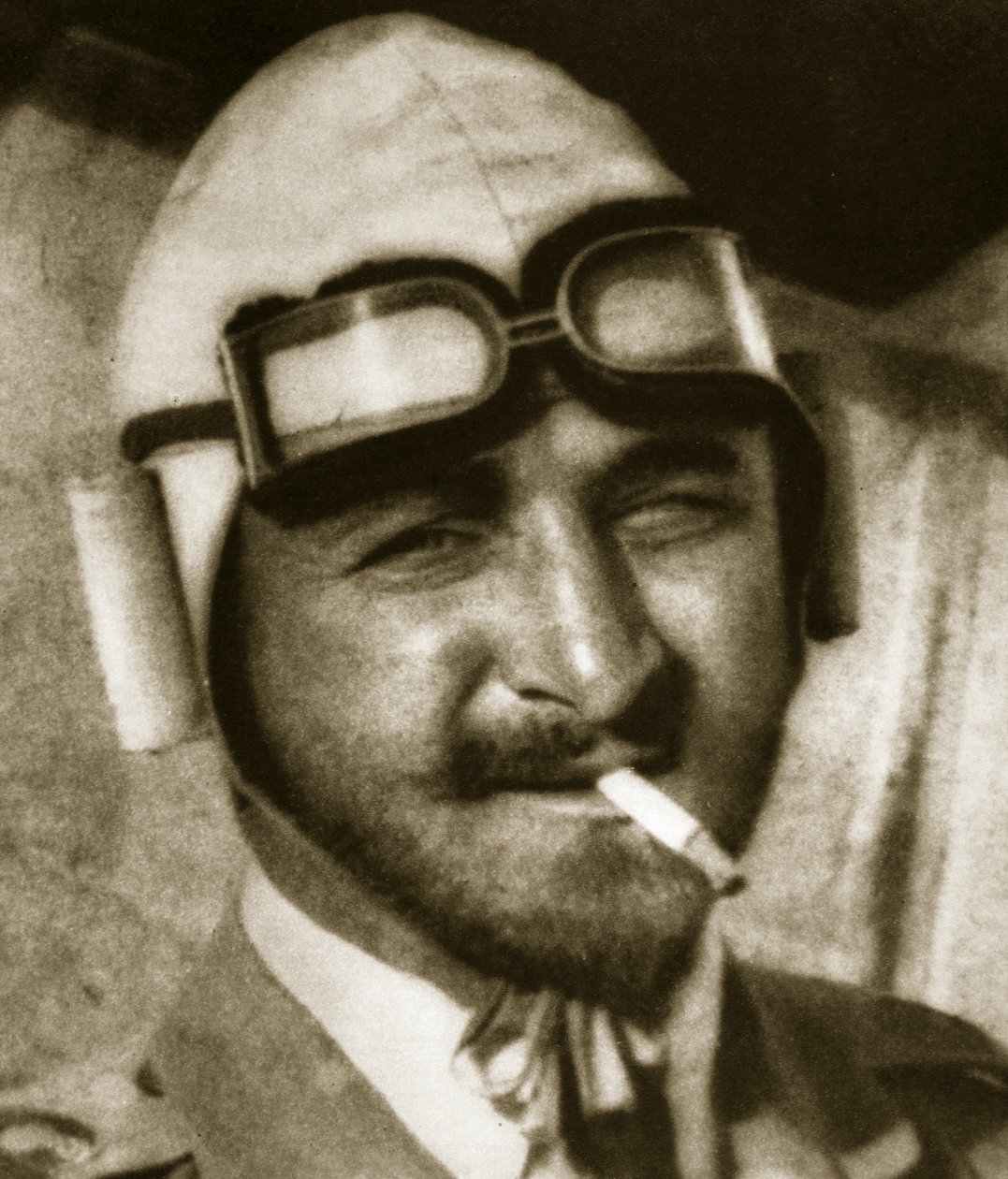 Veterano valente do serviço aéreo (fotogravura) de English Photographer