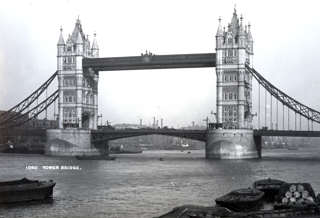 Vista, de, ponte torre de English Photographer