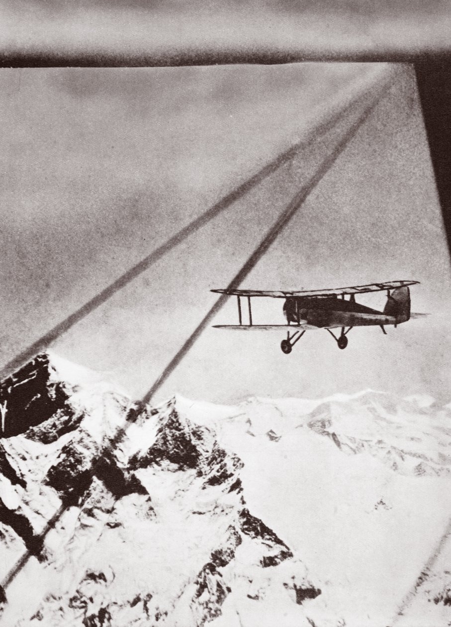 Asas sobre o Everest, 1933 de English Photographer