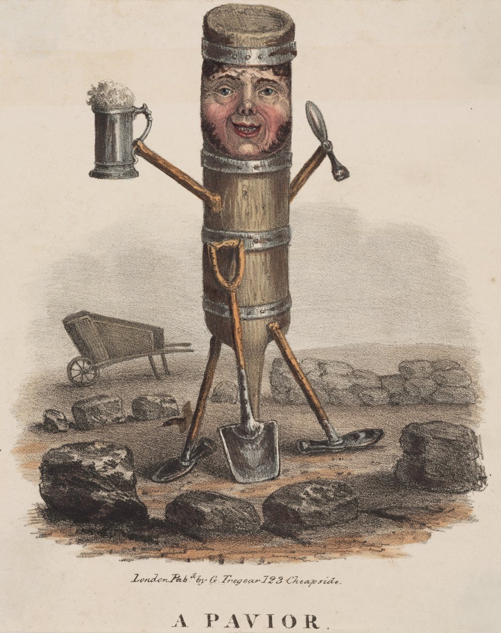 Um Pavior, c.1810-60 de English School