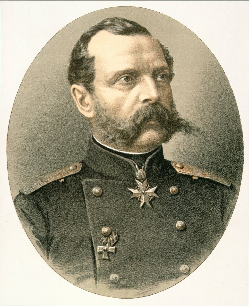 Alexandre II (1818-1881) Czar da Rússia de English School