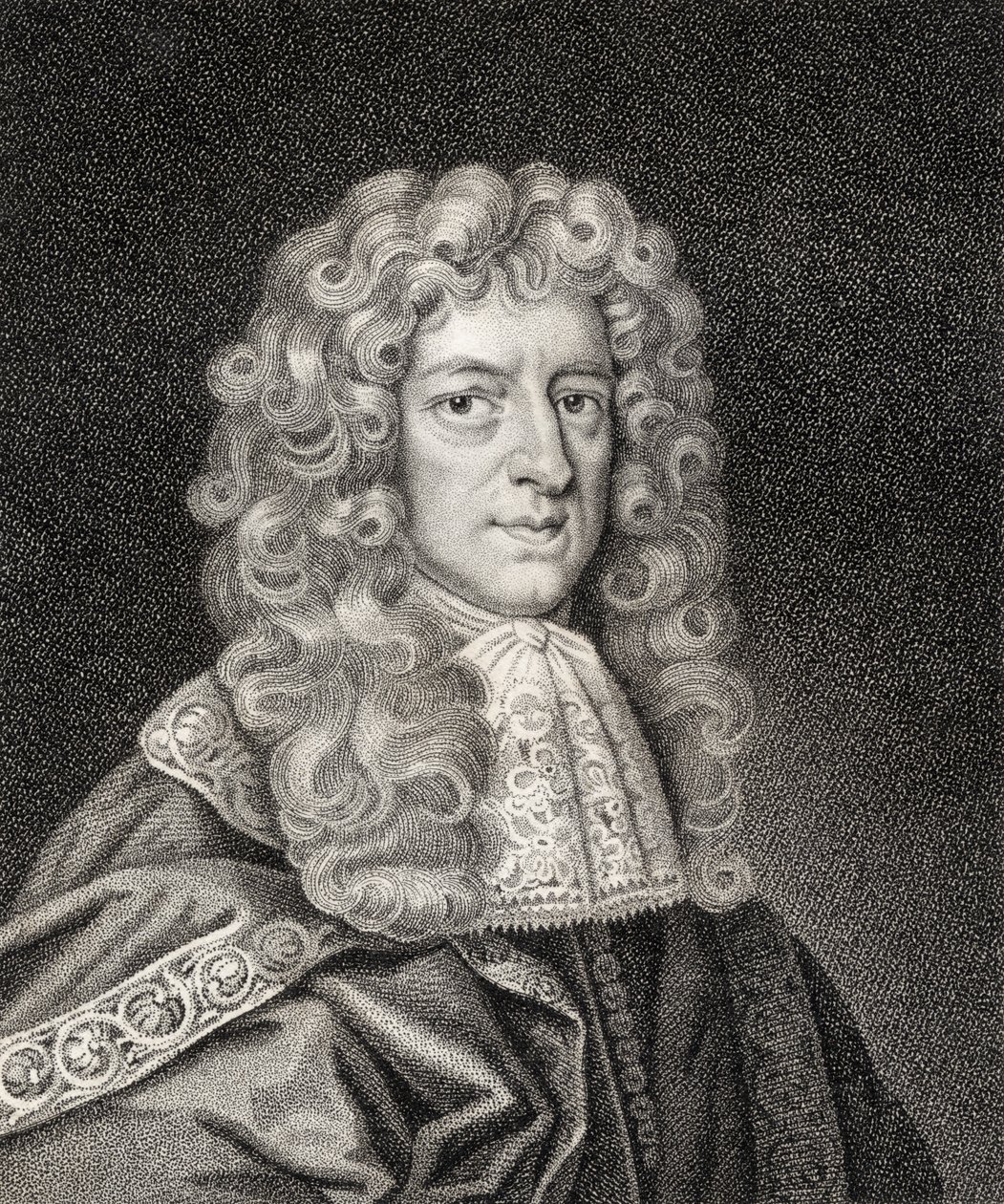 Anthony Ashley Cooper, gravado por Birril, ilustração de &39;Um catálogo de autores reais e nobres, volume IV&39;, publicado em 1806 de English School