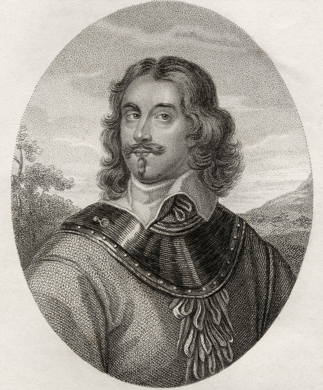 Arthur Capel, ilustração de &39;Um catálogo de autores reais e nobres, volume III&39;, publicado em 1806 de English School