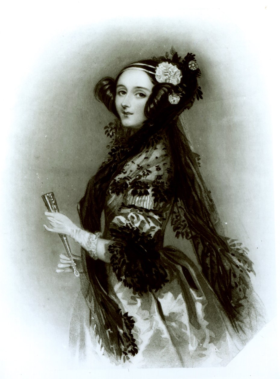 Augusta Ada Byron (1815-1852) Condessa de Lovelace de English School