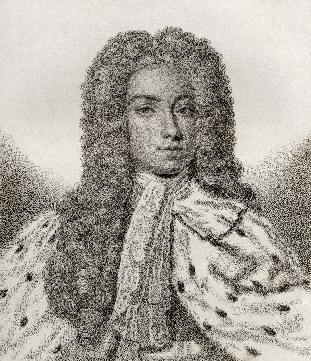 Batista Noel, gravado por Freeman, ilustração de &39;Um catálogo de autores reais e nobres, volume IV&39;, publicado em 1806 de English School