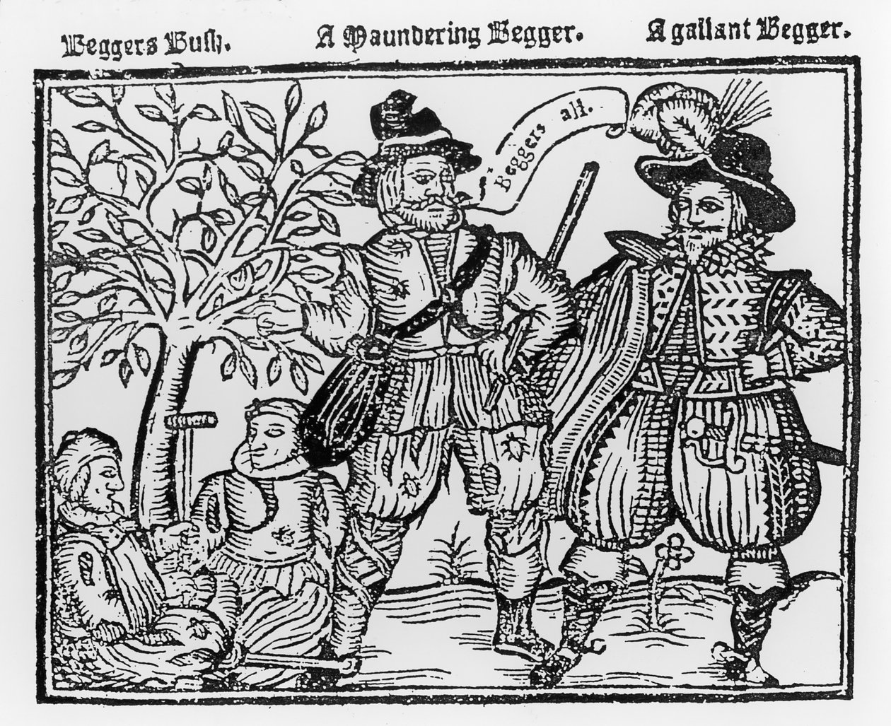 &39;Beggars All&39;: Beggars Bush, um Mendigo Errante e um Mendigo Galante, título de &39;Louvor, Antiguidade e Mercadoria de Mendicância, Mendigos e Mendigos&39; de English School