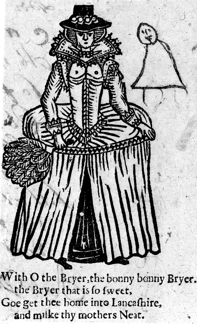 Bonny Bonny Brier, de &39;Um livro de baladas de Roxburghe&39; de English School